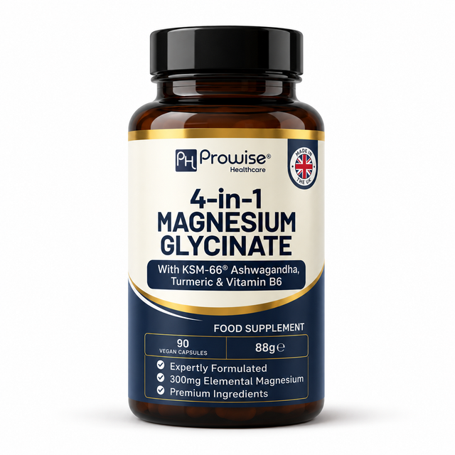 Magnesium Bisglycinaat 4-in-1 – 90 capsules